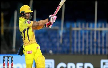 IPL 2021 Final, CSK vs KKR: फाफ डु प्लेसिसने केकेआर गोलंदाजांची उडवली दाणदाण, अंतिम सामन्यात ठोकले 22 वे आयपीएल अर्धशतक