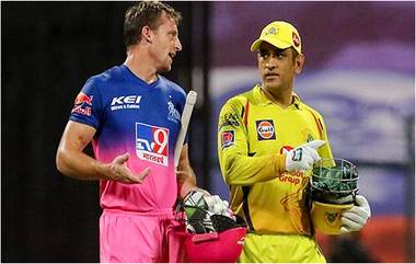 IPL 2020: CSK कर्णधार एमएस धोनीने 200व्या आयपीएल सामन्यानंतर RR हिरो जोस बटलरला दिली खास गिफ्ट, पाहा फोटो