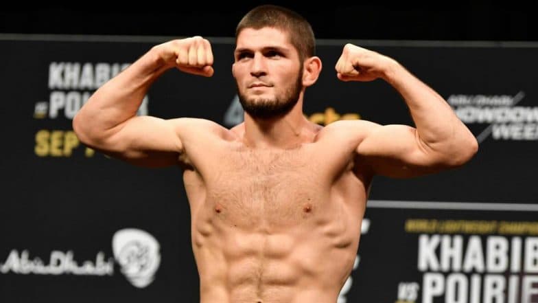 Khabib Nurmagomedov Images & HD Wallpapers: UFC मधून नुकतंच निवृत्त झालेल्या रशियन एमएमए स्टारला Motivational Quotes, Facebook Greetings व SMS द्वारे द्या शुभेच्छा