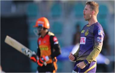 SRH vs KKR, IPL 2020: लोकी फर्ग्युसनने फेरले डेविड वॉर्नरच्या खेळीवर पाणी, नाईट रायडर्सचा सनरायजर्स हैदराबादवर Super विजय