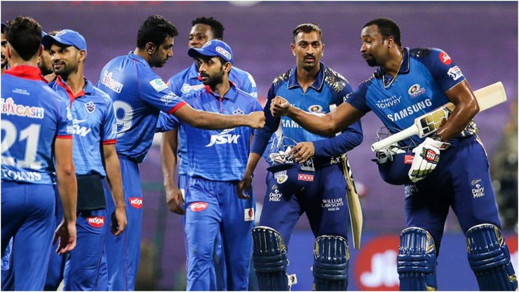 IPL 2020 Playoffs Scenario: अब आयेगा मजा! 3 प्ले ऑफ जागांसाठी 6 संघांमध्ये चुरशीची लढत, पाहा अंतिम-4ची समीकरणे IPL 2020 Playoffs Scenario: अब आयेगा मजा! 3 प्ले ऑफ जागांसाठी 6 संघांमध्ये चुरशीची लढत, पाहा अंतिम-4ची समीकरणे