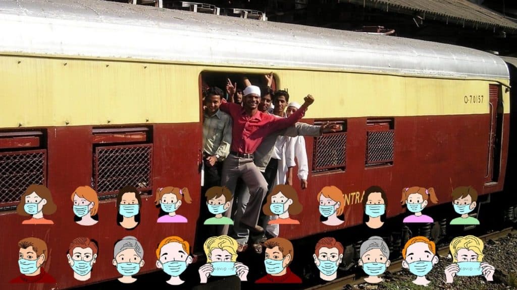 Face Mask Fine in Maharashtra: विनामास्क प्रवास केल्यास भरावा लागणार 200 रुपये दंड, रेल्वे पोलिसांना अधिकार Face Mask Fine in Maharashtra: विनामास्क प्रवास केल्यास भरावा लागणार 200 रुपये दंड, रेल्वे पोलिसांना अधिकार