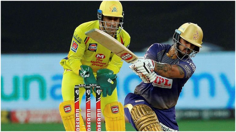 IPL 2021, CSK vs KKR: दिनेश कार्तिक-नितीश राणाची शानदार फलंदाजी, कोलकाताची 171 धावांपर्यंत मजल