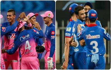 RR vs DC IPL 2021 Match 7: राजस्थान रॉयल्सचा टॉस जिंकून गोलंदाजीचा निर्णय, दोन्ही संघात झाले मोठे बदल, पहा Playing XI