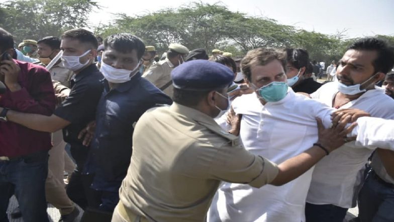 Hathras Gangrape Case: राहुल गांधी, प्रियंका गांधी यांच्यासह 5 जणांना हाथरसला जाण्यास परवानगी, उत्तर प्रदेश सरकारचे प्रशासन एक पाऊल मागे