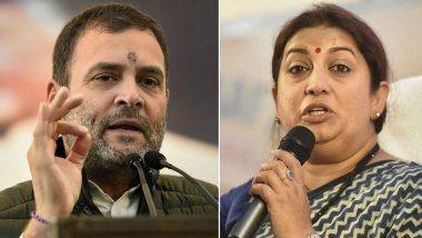 Smriti Irani on Rahul Gandhi: हाथरसला जाणे हे राजकीय नाटक, स्मृति ईरानी यांनी साधला राहुल गांधी यांच्यावर निशाणा