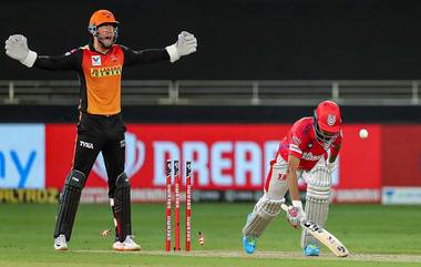 KXIP vs SRH, IPL 2020: सनरायझर्सच्या अचूक गोलंदाजीपुढे किंग्स इलेव्हन पंजाबच्या फलंदाजांची शरणागती, KXIP चे हैदराबादला विजयासाठी 127 धावांचे लक्ष्य