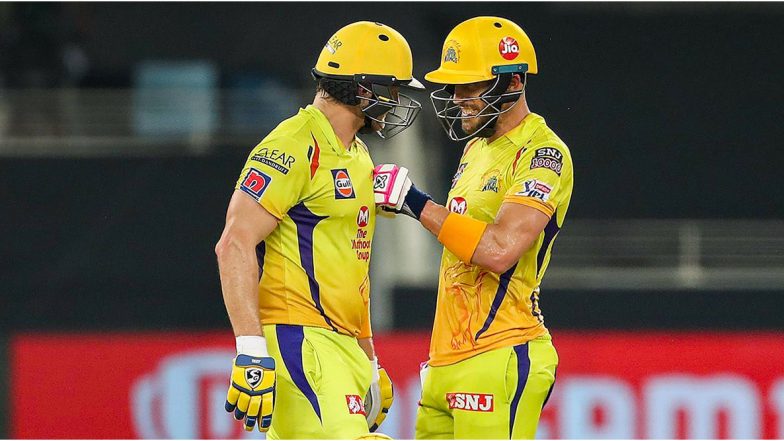 KXIP vs CSK आयपीएल 2020 सामन्यात जुळला गजब योगायोग; फाफ डु प्लेसिस-शेन वॉटसनच्या सलामी जोडीने रचला इतिहास, मोडला 7 वर्ष जुना रेकॉर्ड