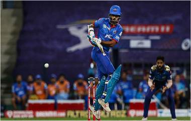 MI vs DC, IPL 2020: शिखर धवनची फटकेबाजी; दिल्ली कॅपिटल्सने मुंबई इंडियन्सला दिले 163 धावांचे टार्गेट