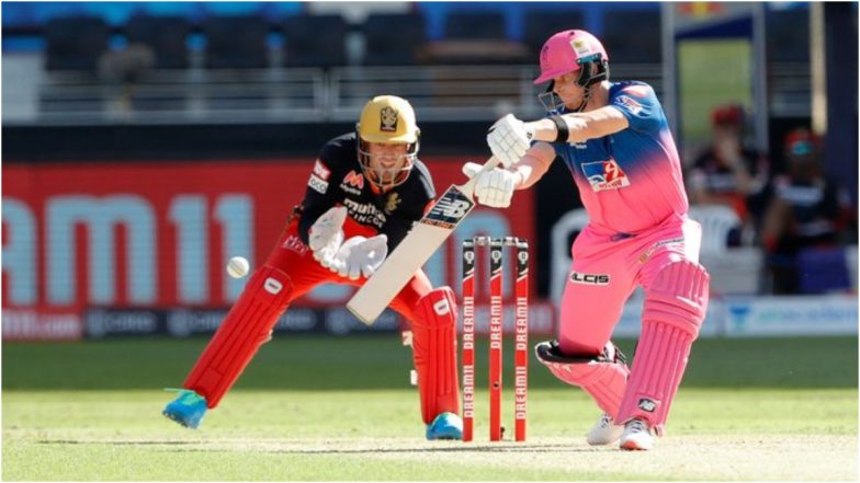 RR vs RCB, IPL 2020: स्टिव्ह स्मिथचे दमदार अर्धशतक, रॉयल्सचे आरसीबीला विजयासाठी 178 धावांचे आव्हान