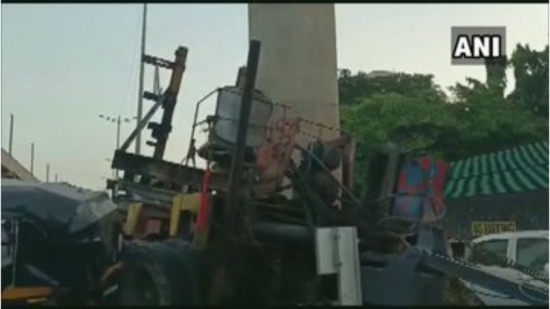 Metro Crane Accident In Mumbai: अंधेरी वेस्टर्न एक्सप्रेस हायवेवर मेट्रोचा क्रेन कोसळून भीषण अपघात; एका महिलेचा मृत्यू
