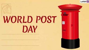 World Post Day 2020 Greetings: जागतिक टपाल दिन निमित्त नेटकर्‍यांच्या खास शुभेच्छा, UN सह मान्यवरांनी Corona Pandemic काळात पोस्टाने दिलेल्या सेवेबद्दल मानले आभार