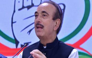 Ghulam Nabi Azad Tests Positive For COVID19: काँग्रेस नेते गुलाम नबी आझाद यांना कोरोनाची लागण; स्वतः ट्विट करुन दिली माहिती