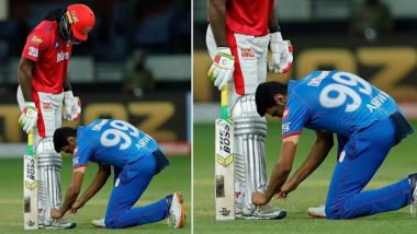 Ravichandran Ashwin Funny Tweet: क्रिस गेल याचे दोन्ही पाय बांधून गोलंदाजी करायला हवी; रविचंद्रन अश्विन याचे गंमतीदार ट्विट