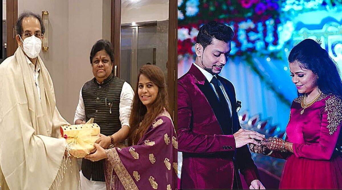 Kartiki Gaikwad's Invitation to CM Uddhav Thackeray: मुख्यमंत्री उद्धव ठाकरेंना गायिका कार्तिकी गायकवाडने दिले विवाहासाठी आग्रहाचे निमंत्रण; वर्षा बंगल्यावर झाली भेट Kartiki Gaikwad's Invitation to CM Uddhav Thackeray: मुख्यमंत्री उद्धव ठाकरेंना गायिका कार्तिकी गायकवाडने दिले विवाहासाठी आग्रहाचे निमंत्रण; वर्षा बंगल्यावर झाली भेट