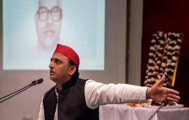 Akhilesh Yadav on SP MLA Abu Azmi's Suspension: अखिलेश यादव यांच्याकडून सपा आमदार अबू आझमी यांच्या निलंबनाचा निषेध