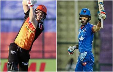 IPL 2021 SRH vs DC Live Streaming: दिल्ली कॅपिटल्स आणि सनरायझर्स हैदराबाद मध्ये आज काट्याची टक्कर, Star Sports Network वर असे पाहा लाईव्ह प्रक्षेपण