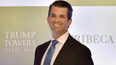 अमेरिका राष्ट्राध्यक्षांचा मुलगा Donald Trump Jr ला COVID-19 ची लागण