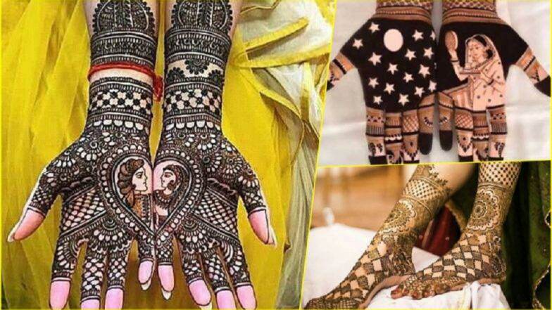 Karwa Chauth 2020 Mehndi Design : करवा चौथ ला आपल्या हाता-पायांवर काढा या सुंदर आणि आकर्षक मेहंदी डिजाइन