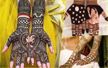 Karwa Chauth 2020 Mehndi Design : करवा चौथ ला आपल्या हाता-पायांवर काढा या सुंदर आणि आकर्षक मेहंदी डिजाइन 