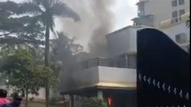 Fire at Navi Mumbai Commissioner's Residence: नवी मुंबई महापालिका आयुक्तांच्या निवास्थानाला आग