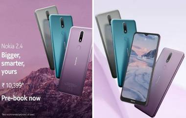 Nokia 2.4 स्मार्टफोन भारतात लॉन्च, 4500mAh च्या दमदार बॅटरीसह मिळणार 'हे' फिचर्स