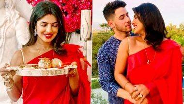 Priyanka Chopra ने पती  Nick Jonas साठी अमेरिकेमध्ये केलं करवा चौथ 2020 चं व्रत; इंस्टाग्राम वर शेअर केले रोमॅन्टिक फोटोज