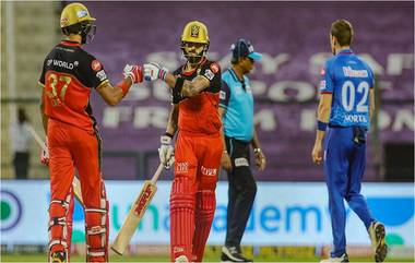 DC vs RCB, IPL 2020: देवदत्त पडिक्क्लचे झुंझार अर्धशतक; रॉयल चॅलेंजर्सचे दिल्ली कॅपिटल्ससमोर 153 धावांचे आव्हान