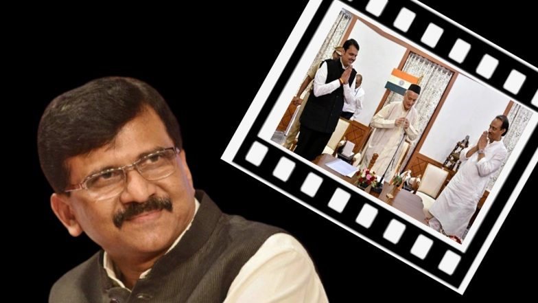 Sanjay Raut On Bjp Devendra Fadanvis-Ajit Pawar Oath: पहाटे पहाटे मला जाग आली…अजून ते झोपलेले नाहीत; संजय राऊत यांचा भाजपला पुन्हा टोला
