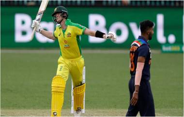 IND vs AUS 2nd ODI: स्टिव्ह स्मिथचे झंझावाती शतक, मार्नस लाबूशेन-ग्लेन मॅक्सवेलच्या फटकेबाजीने टीम इंडियाला 390 धावांचे विशाल आव्हान