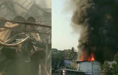 Thane Fire: भिवंडी मध्ये खोका कंम्पाऊंड मधील कारखान्याला भीषण आग; जीवितहानी नाही