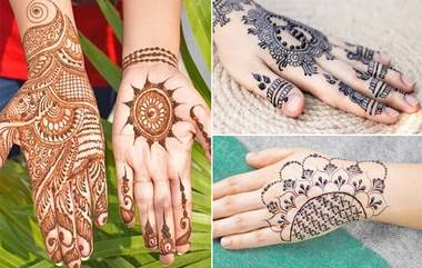 Karwa Chauth Mehndi Design 2020  : करवा चौथसाठी 'या' सोप्या आणि आकर्षक मेहंदी डिजाईन नक्की ट्राय करा