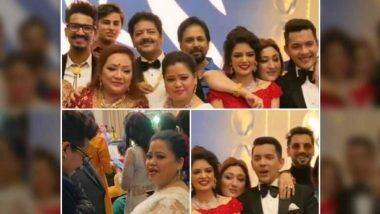 Aditya Narayan-Shweta Agarwal Wedding Reception Photos: गोविंदा, भारती सिंह या सेलिब्रेटींची आदित्य-श्वेता च्या रिसेप्शनला हजेरी; पहा फोटोज, व्हिडिओ