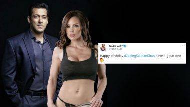 XXX Star Kendra Lust ने हॉट फोटो शेअर करत Salman Khan ला 55 व्या बर्थ डे निमित्त  दिल्या शुभेच्छा