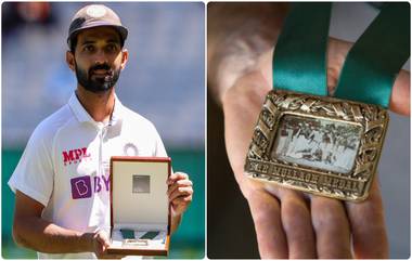 IND vs AUS Boxing Day Test 2020: अजिंक्य रहाणेने मिळवला पहिला मान, मानाचे Mullagh Medal पटकावणारा पहिला खेळाडू