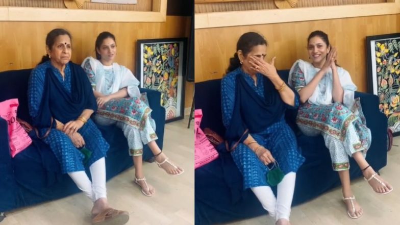 उषा नाडकर्णी आणि अंकिता लोखंडे यांची भेट; Sushant Singh Rajput च्या आठवणीने ऑनस्क्रीन आईचे डोळे भरून आले? (Watch Video)