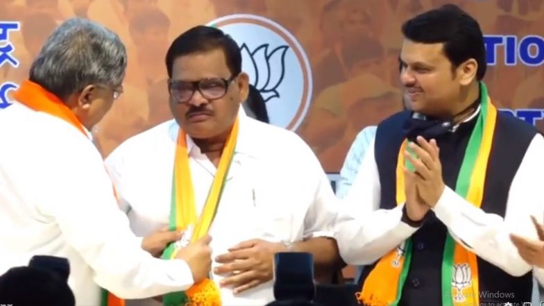 Balasaheb Sanap Join BJP: बाळासाहेब सानप यांचा शिवसेनेला 'जय महाराष्ट्र', दोन वर्षांमध्ये बदलले तीन पक्ष