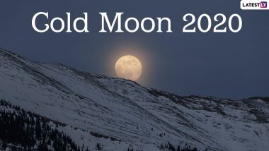 Cold Moon 2020 Date and Timings: डिसेंबर महिन्यातील पौर्णिमेच्या चंद्राला 'कोल्ड मून' का म्हणतात? जाणून घ्या यंदाच्या कोल्ड मूनची तारीख, वेळ