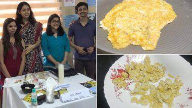 Plant-Based Mock Egg: IIT Delhi ने शोधून काढले शाकाहारी अंडे; UNDP कडून मिळाले 5000 डॉलर्सचा बक्षीस, जाणून घ्या खासियत