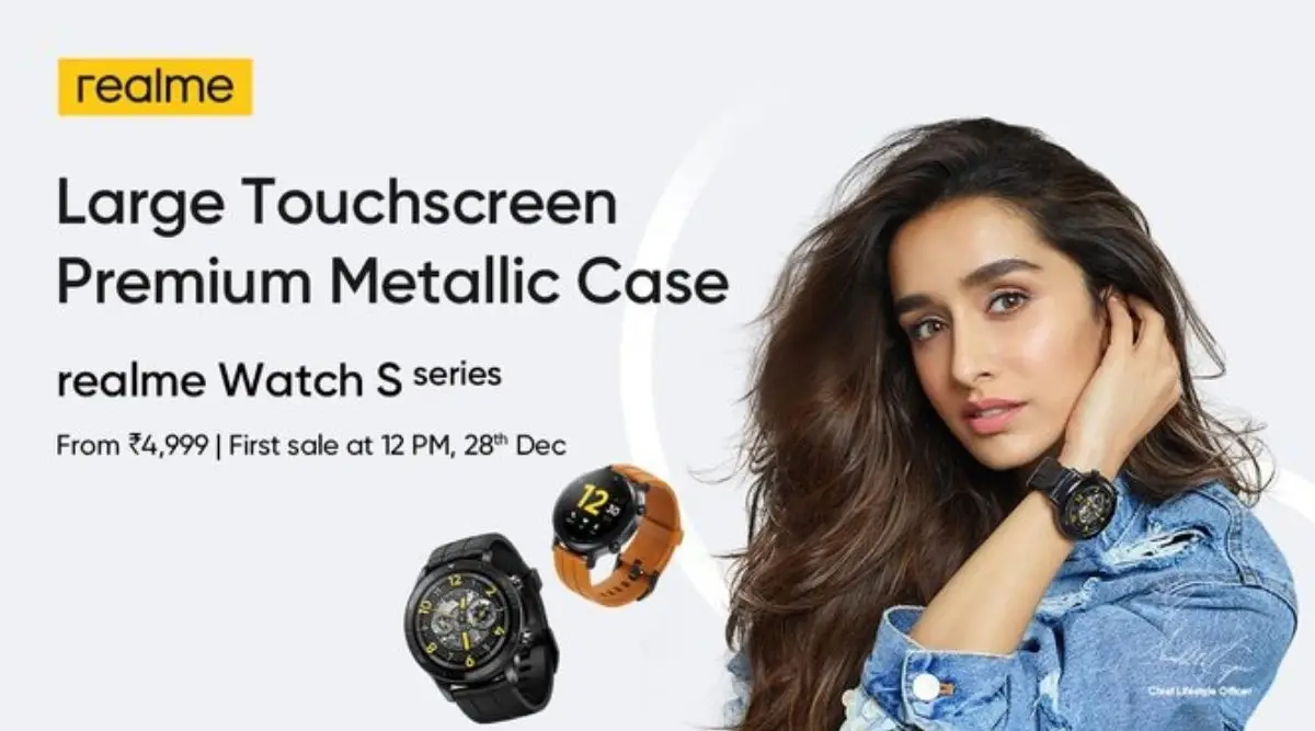 Realme Watch S आणि Watch S Pro &nbsp;भारतात लॉन्च, जाणून घ्या किंमतीसह स्पेसिफिकेशन