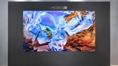 Samsung Lunch 110" Micro LED TV: सॅमसंग ने लॉन्च केला 110 इंचाचा नवा मायक्रो LED टीव्ही; जाणून घ्या, काय आहे किंमत आणि खासियत?