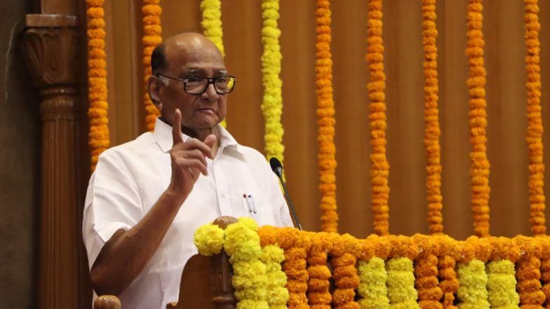 Agriculture Reform Laws: कृषी कायद्याबाबत शहाणपणाची भूमिका  घ्या, शरद पवार यांचा केंद्र सरकारला सल्ला