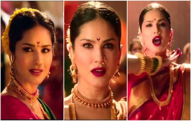 Sunny Leone Dance in Marathi Mulgi Look: अगं बाई! सनी लियोन हिचा मराठमोळ्या अवतारात डान्स,  व्हिडिओ व्हायरल झाला (Video)