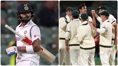 IND vs AUS 1st Test Day 1: अ‍ॅडिलेडमध्ये विराट कोहलीचा 'किस्मत कनेक्शन', चेतेश्वर पुजाराने ऑस्ट्रेलियाविरुद्ध खेळले सर्वाधिक चेंडू, पहा मॅचमध्ये बलेले प्रमुख रेकॉर्डस्