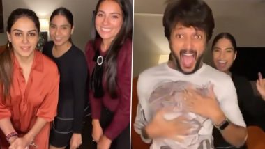 Riteish Deshmukh आणि Genelia ची त्यांच्या मित्रांसोबतची 'ही' धमालमस्ती पाहून तुम्हीही लोटपोट होऊन जाल, Watch Video