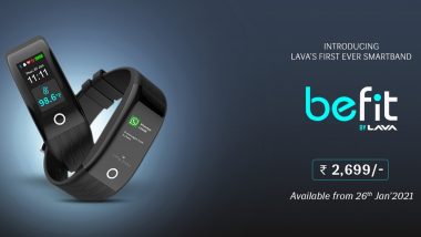 Lava कंपनीने केली सर्वात स्वस्त स्मार्टबँडची घोषणा, काय असतील या नव्या BeFit फिटनेस बँडची वैशिष्ट्ये