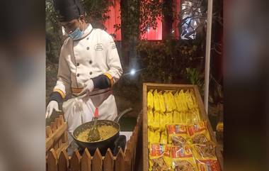 लग्नसोहळ्यात पाहुण्यांसाठी खास Maggi Counter; व्हायरल फोटोवर नेटकऱ्यांकडून कौतुकाचा वर्षाव