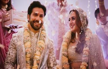 Varun Dhawan-Natasha Dalal Wedding: वरुण धवन-नताशा दलाल यांचे मोठ्या थाटामाटात झाले 'शुभमंगल सावधान', See Pics