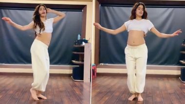 Janhvi Kapoor Hot Belly Dance: जान्हवी कपूरचा 'हा' हॉट बेली डान्स पाहून तुम्हीही व्हाल पाणी-पाणी, Watch Video