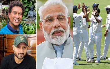 Team India च्या Australia मध्ये टेस्ट सीरीजमधील ऐतिहासिक कामगिरीनंतर PM Narendra Modi  ते Sachin Tendulkar यांच्याकडून कौतुकाचा वर्षाव